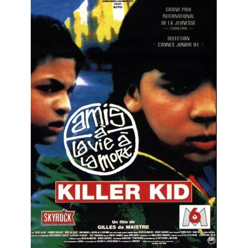 Killer Kid - Véritable Affiche De Cinéma Pliée - Format 40x60 Cm -De Gilles De Maistre Avec Teufik Jallab, Younesse Boudache, Agathe De La Fontaine - 1994