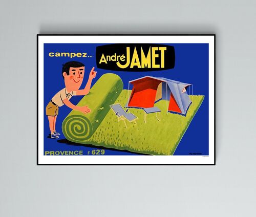 Affiche Campez André Jamet