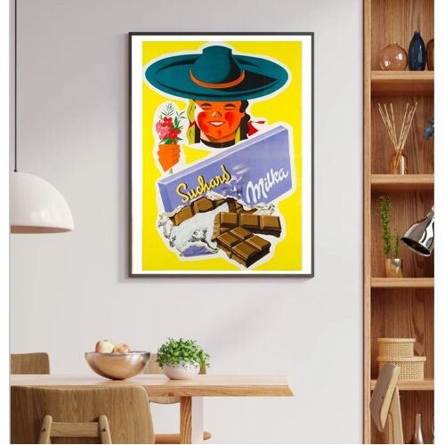 Affiche Suchard Milka
