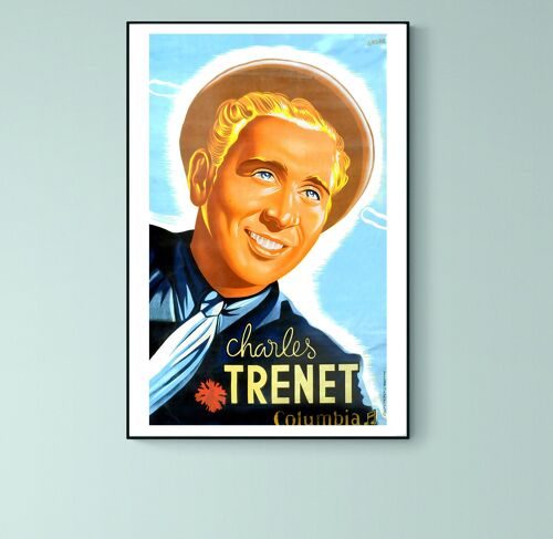 Affiche Charles Trenet