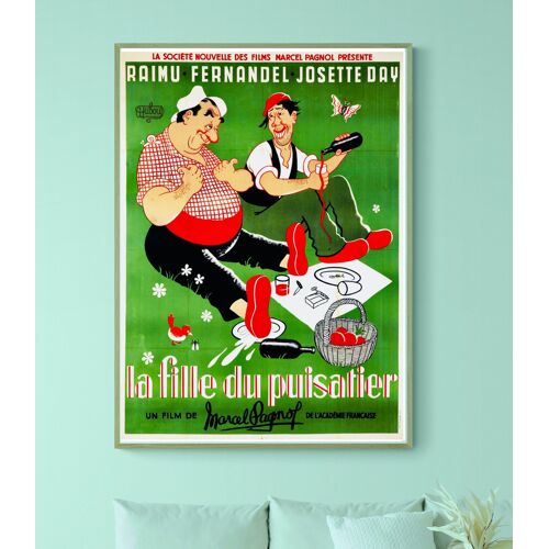 Affiche La Fille Du Puisatier - Marcel Pagnol