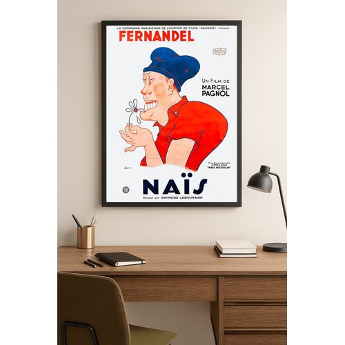 Affiche Nais - Fernandel - Marcel Pagnol