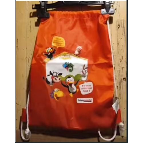 Sac A Dos - " Les P'Tits Prods - La Fabrique " - Intermarché - En Polyester - 27 X 36 Cm