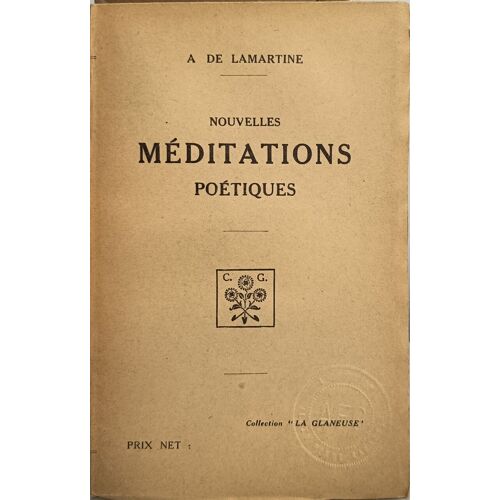 Nouvelles Méditations Poétiques