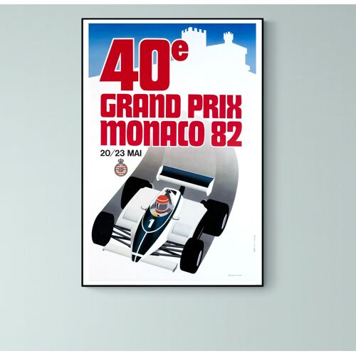 Affiche Grand Prix De Monaco 1982