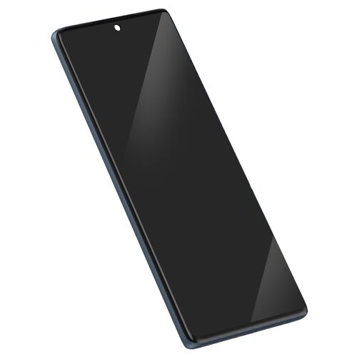 Écran Complet Pour Motorola Edge 50 Fusion Avec Vitre Et Châssis Préassemblés Bleu