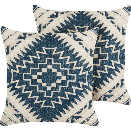 Coussin SAFI Coton 50 x 50 cm Géométrique Cuivré