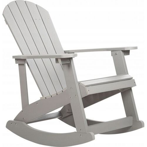 Chaise De Jardin Bois D'ingénierie Gris Clair Adirondack
