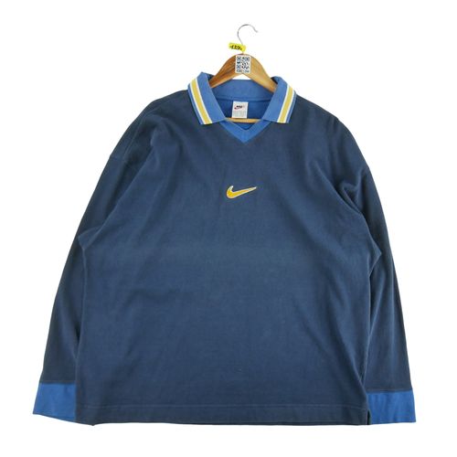 Reconditionné - Sweat Homme Vintage Y2k Marine - Taille Xl - Homme - Marine