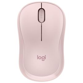 Logitech M240 Silent - Souris - droitiers et gauchers - optique - 3 boutons - sans fil - Bluetooth - rose