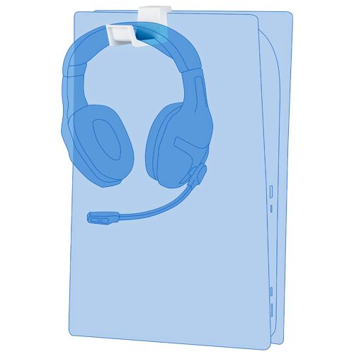 Konix 115356 accessoire de console de jeux Crochet pour casque d'écoute