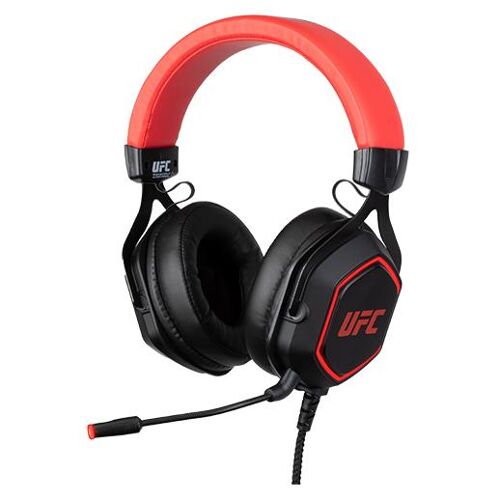 Konix UFC 7.1 Casque Avec fil Arceau Gaming USB Type-A Noir et Rouge