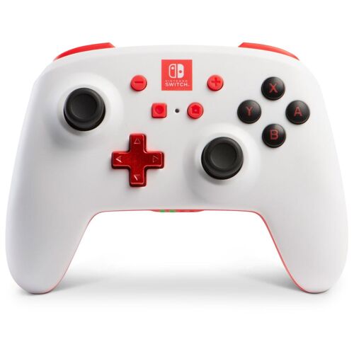 PowerA 1507506 accessoire de jeux vidéo Rouge, Blanc Bluetooth Manette de jeu Analogique/Numérique Nintendo Switch