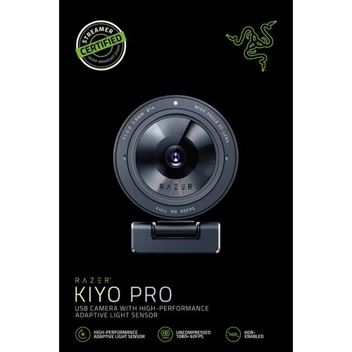Razer Kiyo Pro webcam 2,1 MP 1920 x 1080 USB Noir