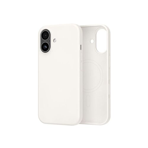 COQUE SILICONE WEFIX MAGSAFE BLANC POUR IPHONE 17