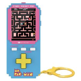 My Arcade Pixel Pocket Pro Ms.Pac-Man console de jeux portables 2" Bleu et Rose