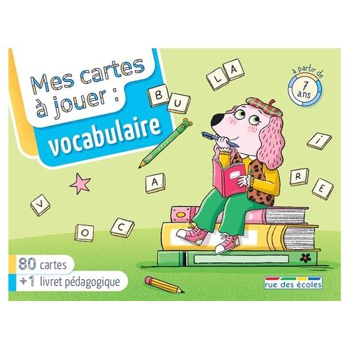 Vocabulaire - 80 Cartes + 1 Livret Pédagogique