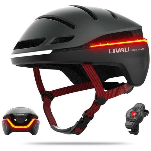 Psev-021b City Commuter Helmet Smart Bike Helmet. Motorcycle Bluetooth Head Helmet Scooter Helmet 1920x1080p Motion Camera, Sos, Gps, Bt5.2+Ble4.2 Bluetooth, 2x0.5w Stereo Phone Argb Taillight 10h
