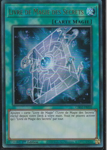 Carte Yu-Gi-Oh - Livre De Magie Des Secrets - Ch02-Fr032 - Ultra-Rare