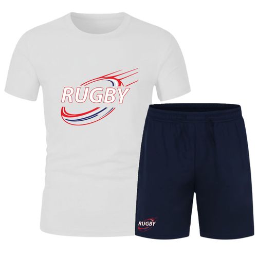 Ensemble Maillot & Short De Rugby Homme – Polyester