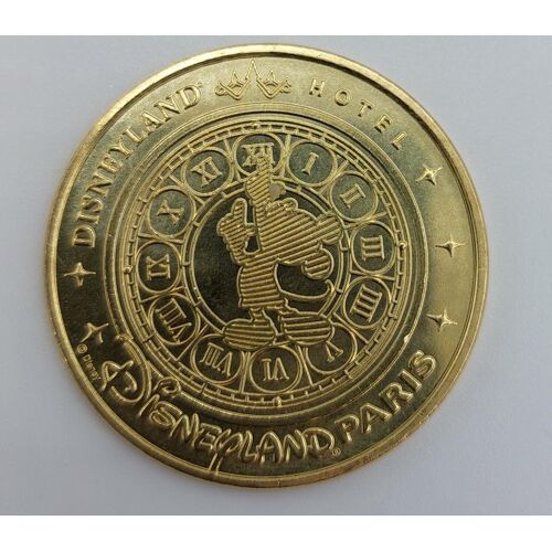 Pièce Disney - Monnaie De Paris - Horloge Mickey Hôtel