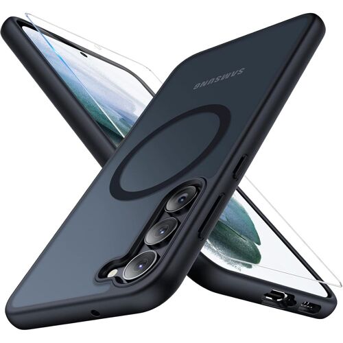 KALANKA-Coque de protection pour Samsung Galaxy S21 FE 5G, magnétique, avec film de protection d'écran, Magsafe