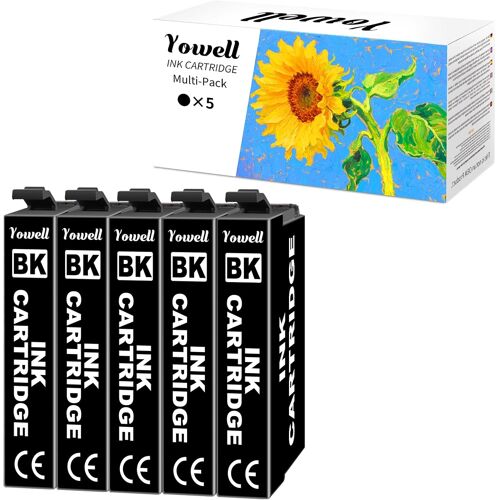 KALANKA-5X 604XL Noir Compatible avec 604XL BK pour Expression Home XP-3200 XP-3205 XP-4200 XP-4205 XP-2200 XP-2205, Workforce WF-2910 WF-2930 WF-2950