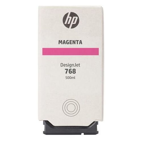 HP 768 - 500 ml - magenta - original - DesignJet - cartouche d'encre - pour DesignJet XL 3800, 3800 PostScript