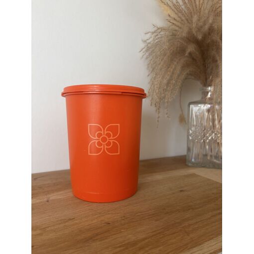 Boîte De Rangement Ovale Modulaire Tupperware - Occasion En Bon état - Couleur Rose Framboise