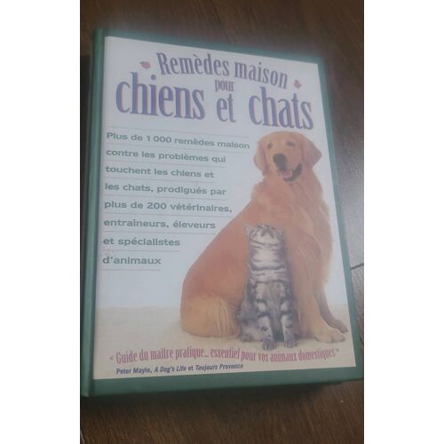 Remèdes Maison Pour Chiens Et Chats