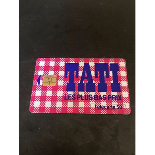 Carte Telecarte50 Tati