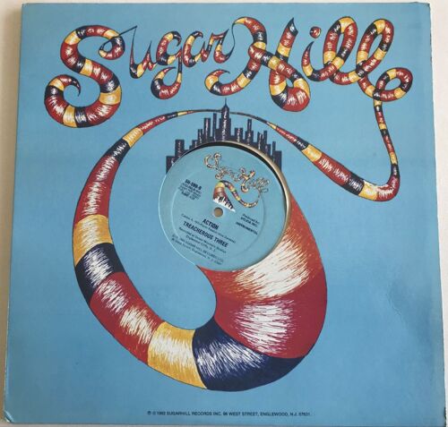 Treacherous Three - Action- Maxi 45t - 1983 - Us Press