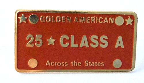 Pins Tabac Golden American - 25* Class A