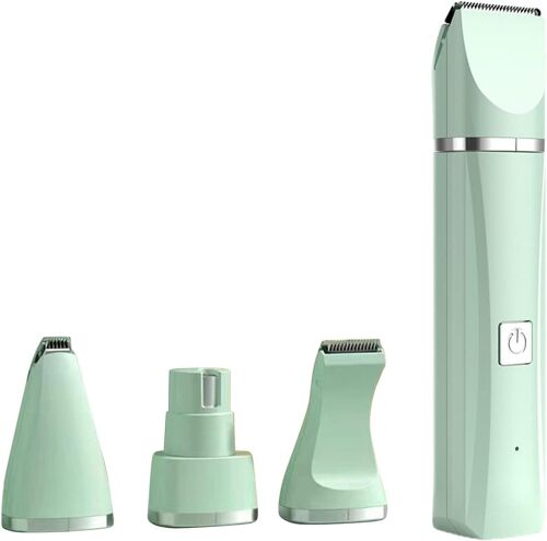 Tondeuse À Cheveux Pour Chien, Kit De Toilettage 4 En 1, Rechargeable, Faible Bruit, Sans Danger, Électrique, Pour Chat, Chiot, Corps De Pattes D'ongles