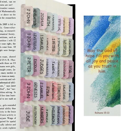 Onglets De Bible Pour Homme Et Femme 75 Grands Onglets Imprimés Sur Le Thème Bohème Pour Étude De La Bible Onglets Laminés Pour L'ancien Et Le Nouveau Testament Pour Une Navigation Facile