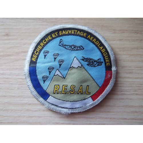 Écusson Resal Recherche Secours Aérolarguée Afghanistan Commando Parachutiste