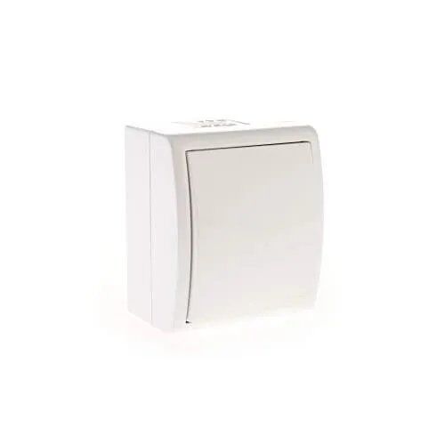 Interrupteur - AQUARIS - Pièce Humide - IP54 - Blanc - 10 A - Va et vient