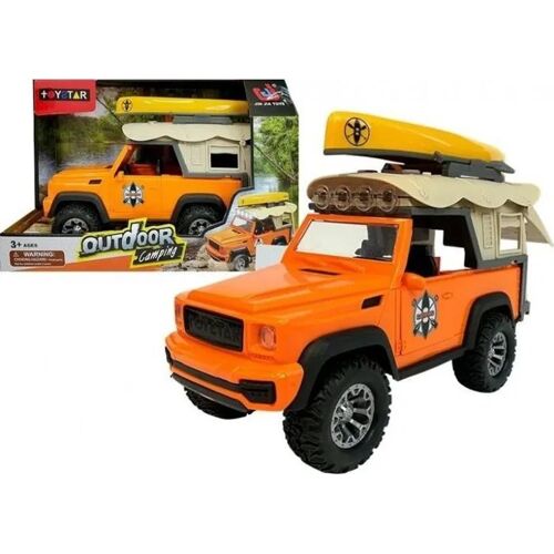 Véhicule De Chantier - Lean Sport - 5934 - Voiture Tout Terrain - Orange - Pour Enfants À Partir De 3 Ans