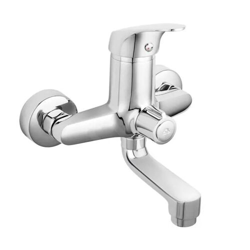 Robinetterie de baignoire - NOVASERVIS - Ferro One - Mitigeur mural - Chrome - Entraînement 150 mm