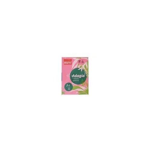 Rey Adagio - Lisse - 104 micromètres - rouge intense, cassis - A4 (210 x 297 mm) - 80 g/m² - 500 feuille(s) ramette - papier pour reprographie (pack de 5)