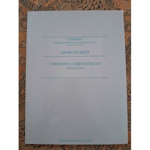 Georges Bizet - Variations Chromatiques Pour Piano