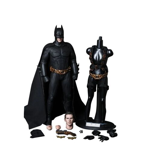 Figurine Hot Toys Mms155 - Dc Comics - Batman Begins - Batman Bruce Wayne Batsuit Begins Version