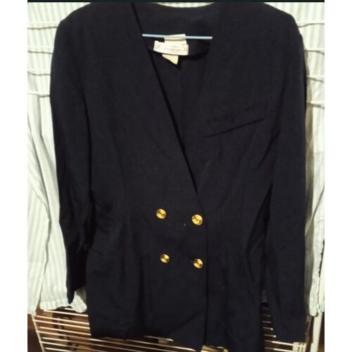 Veste Femme - " Christine Laure " - Bleu Marine - Taille 40