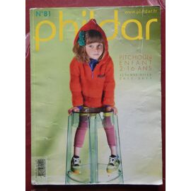Lot De 4 Catalogues Phildar Enfants - Occasion, Modèles De Tricot Et Couture