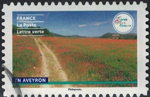France 2023 Oblitéré Used Terre De Tourisme Randonnées Pédestres En Aveyron Y&T Fr 2308 Su