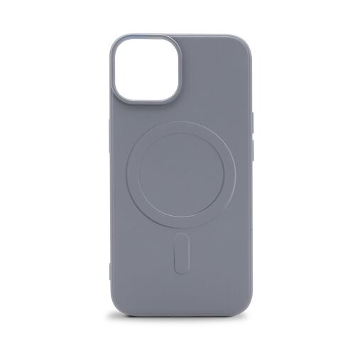 Coque semi-rigide compatible MagSafe pour iPhone 16 Pro Max - Bleu acier