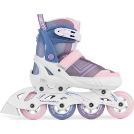 Patins À Roulettes - Blackwheels - Playful - Ajustable 4 Étapes - 36-39 (22,5-24,5 Cm) - Violet