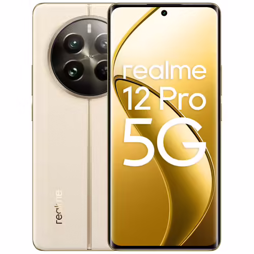 realme 12 Pro 6.7" Double SIM Android 14 5G USB Type-C 8 Go 256 Go 5000 mAh Beige