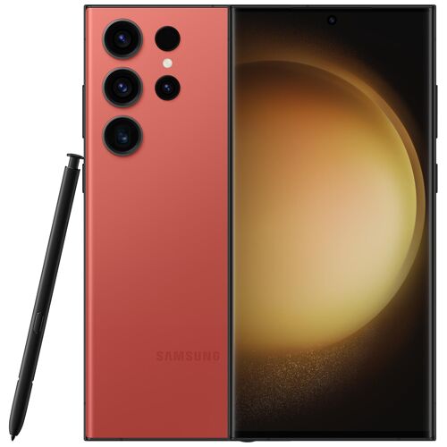 Samsung Galaxy S23 Ultra SM-S918B/DS 6.8" Double SIM Android 13 5G USB Type-C 12 Go 1 To 5000 mAh Rouge
