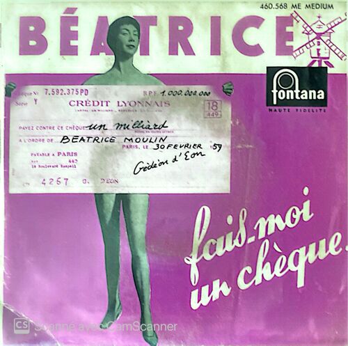 Beatrice Arnac Fais Moi Un Cheque